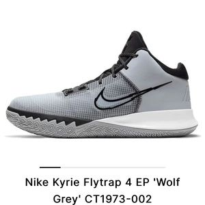 Nike Kyrie Flytrap 4 wolf gray never worn